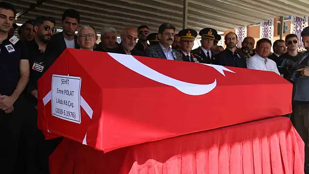 Şehit Jandarma Astsubay Emre Polat'a son görev....