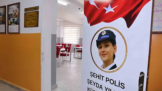Şehit polis Şeyda Yılmaz'ın adı o kütüphaneye verildi
