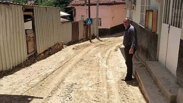 Köyü sel vurdu: maddi hasar var