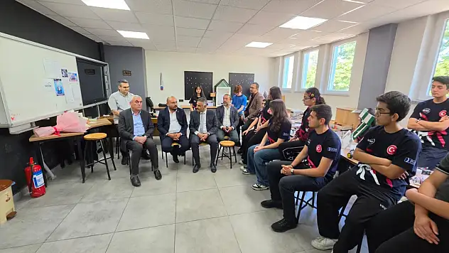 Sema Yazar Anadolu Lisesi'nde dikkat çeken atölyede ilk adım atıldı!