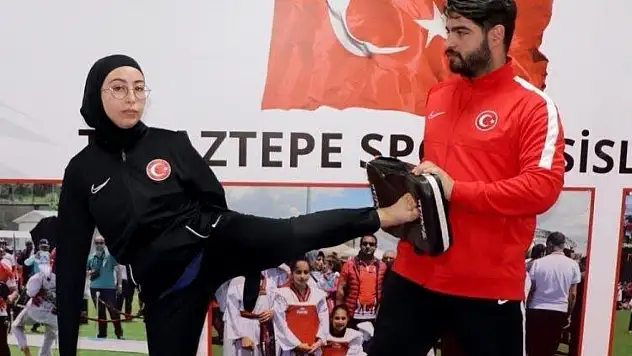 Sevim Nur kararlılıkla çalışmalarını sürdürüyor: Hedefi altın madalyanın sahibi olmak!