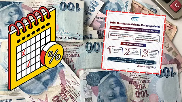 SGK'dan prim borçlarına ödeme kolaylığı: İşte rakamlar!
