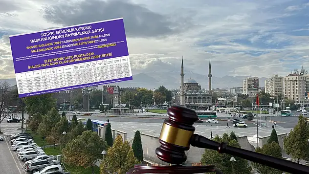 SGK Kayseri'de arsa satıyor: Başvurular başladı!