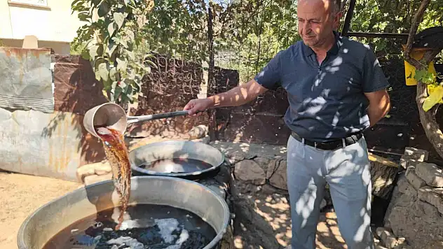 Pekmez üretimi başladı