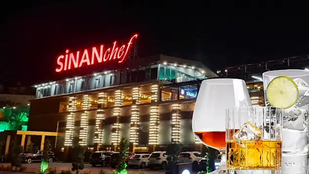 Sinan Chef alkollü mekan oldu!