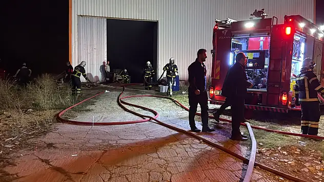 Sivas OSB'de korkutan yangın!