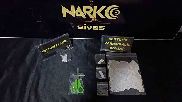 Sivas'ta narkotik operasyonu: 3 kişi tutuklandı!