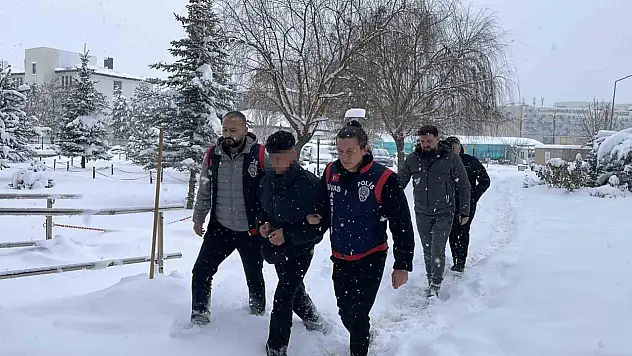 Sivas'ta cinayet şüphelisi tutuklandı