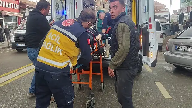 Sivas'ta asansör boşluğuna düşen kadın yaralandı