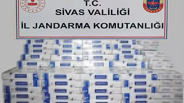 Bandrolsüz binlerce sigara yakalandı