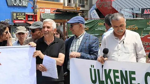 Sivas'ta maden kazası protesto edildi!