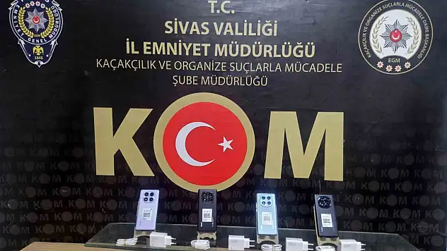 Sivas'ta 4 ayrı operasyonda kaçakçılık ağları çökertildi
