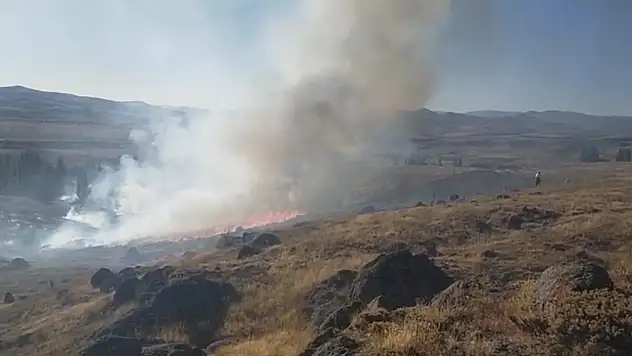 Sivas'ta çıkan yangın kontrol altına alındı!