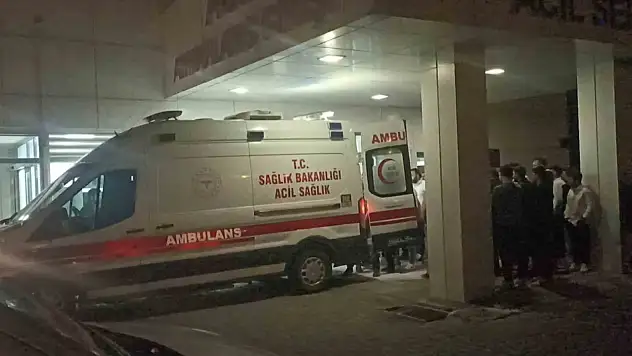 Sivas'ta tartışma büyüdü bir kişi silahla vuruldu