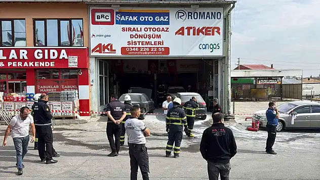 Toptancılar sitesinde patlama: Yaralılar var!