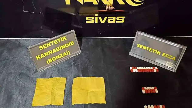 Sivas'ta uyuşturucu operasyonu düzenlendi!