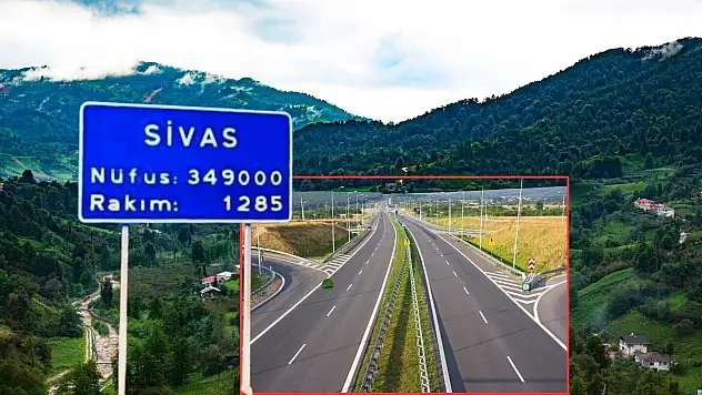 Sivas'ta yeni yol: Kayseri'nin Karadeniz kapısı aralanıyor!