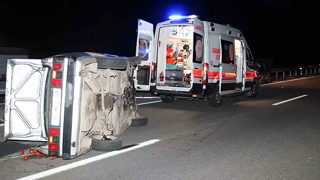 Zincirleme kaza! 1'i ağır 10 yaralı