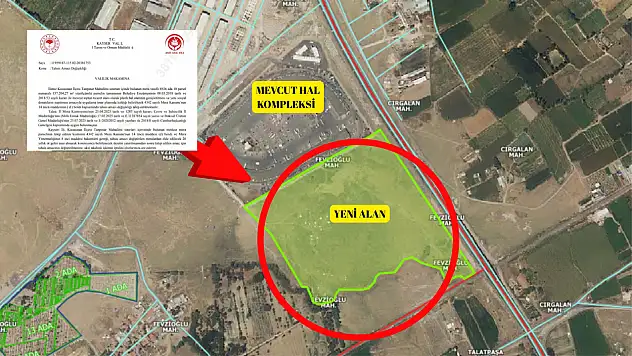 Son Dakika: Kayseri Hal Kompleksi'nde genişletme kararı resmen onaylandı!