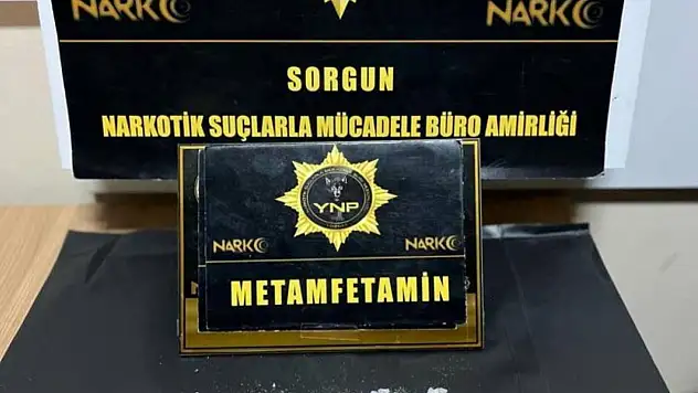 Yozgat'ta metamfetamin ele geçirildi