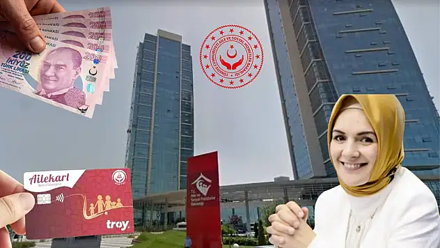 Sosyal yardım alanlar bu haber sizi ilgilendiriyor! Ailekart ile 15 farklı sosyal yardım ödemesi tek kartta! Yardımlar 56 milyar TL' yi aştı!