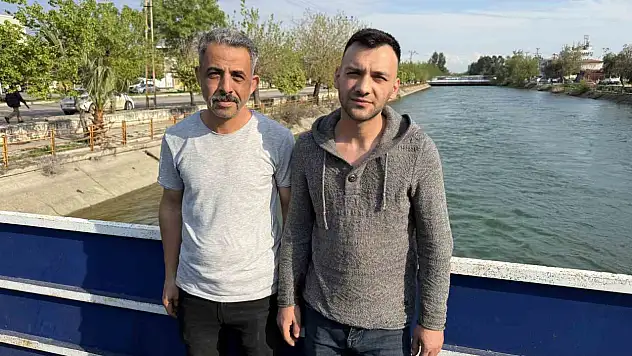 Sulama kanalına düşen çocuğu kurtarmak için zamanla yarıştılar!