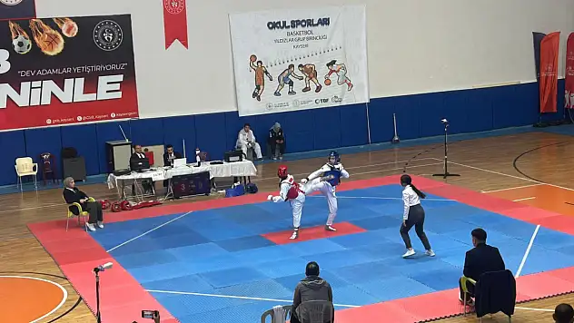 Taekwondo Yıldızlar İl Birinciliği müsabakaları başladı