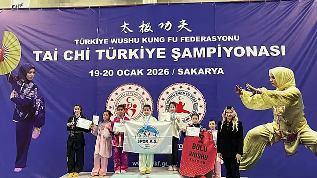 Tai Chi Türkiye Şampiyonası'nda Kayseri sporcular başarılarıyla damga vurdu!