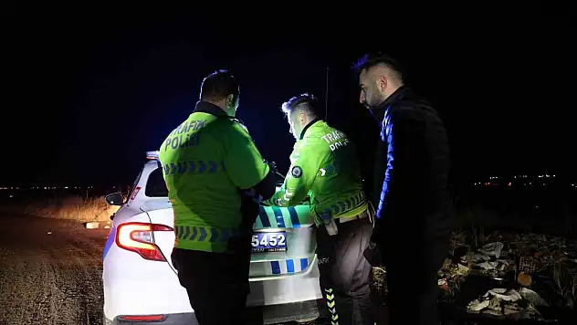 Takla atan araçtan burnu bile kanamadan çıktı