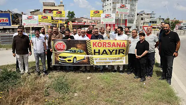 Taksicilerden korsan taşımacılığa tepki!