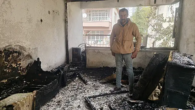 Talas Belediyesi yangın mağduru aileye sahip çıktı!