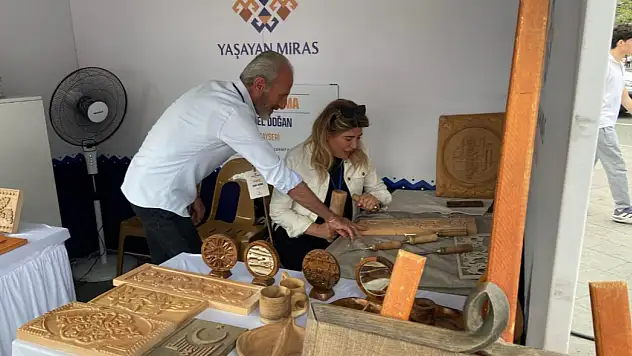 Talas'ın geleneksel sanatı Erzincan'da sergilendi