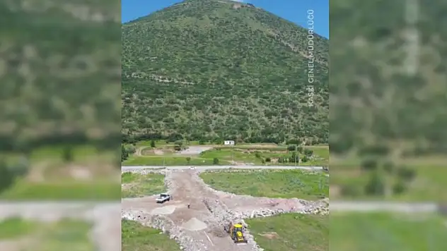 Talas'ın gelişmekte olan mahallesine kesintisiz su geliyor