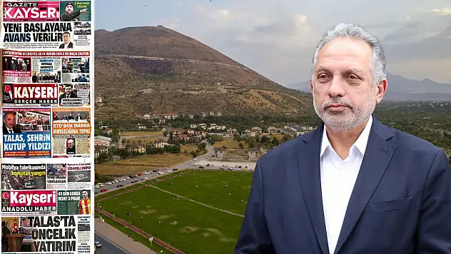 Talas, Kayseri yerel gazetelerinin manşetini belirledi (24 Ocak 2026)