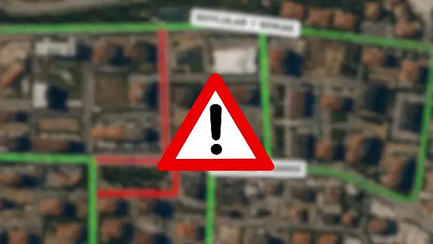 Talas Mevlana ve Bahçelievler Caddesi trafiğe kapatılıyor! Alternatif yollar işaretli