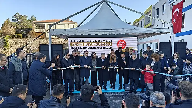 Talas'ta 3 Aralık Engelliler Günü'ne özel açılış