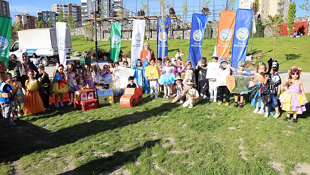 Talas'ta çevre bilinci sanatla buluştu!