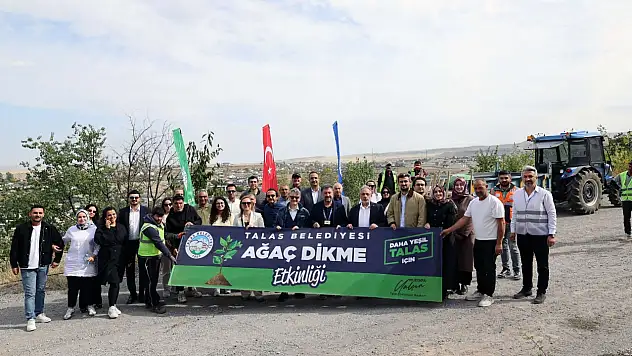 Talas'ta Dünya Artrit Günü'nde fidanlar toprakla buluştu!