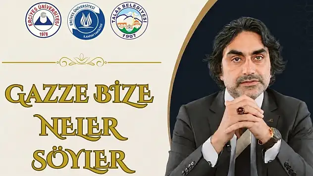 Talas'ta Gazze konuşulacak: Tarih ve mekan belli oldu!