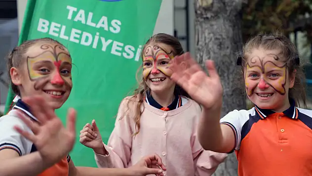 Talas'ta geleneksel oyunlarla renkli yaz başladı