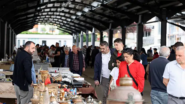 Talas'ta nostaljik alışveriş dolu dolu geçti