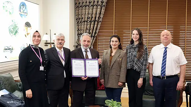 Talas'ta sağlık ve eğitim için anlamlı ziyaret!