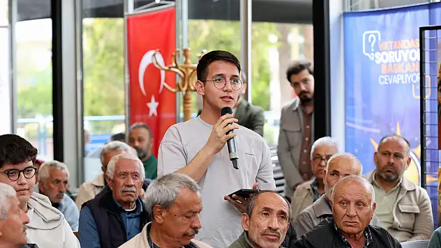 Talas'ta şeffaf belediyecilik sürüyor: Başkan Yalçın vatandaşla yüz yüze