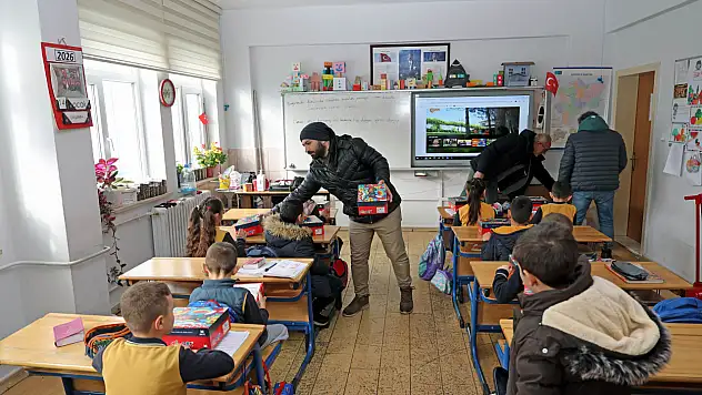 Talas'ta yürek ısıtan destek!