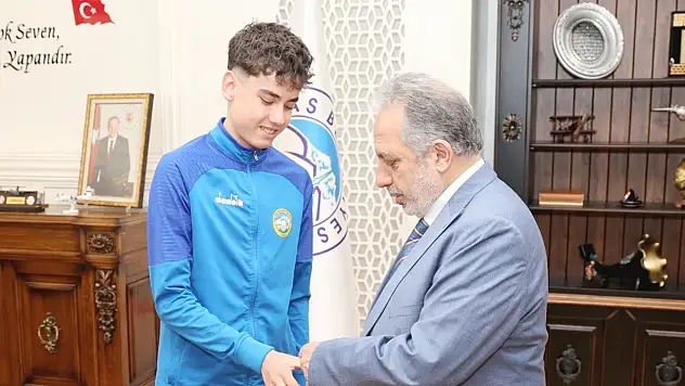 Talas'tan çıkan genç Kayseri'nin gururu oldu!