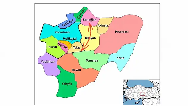 Talas'tan Sarıoğlan'a iki aylığına destek!