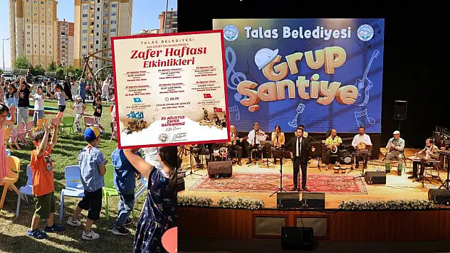 Talas Zafer Haftası programı belli oldu: Rock sanatçısı sahne alacak!