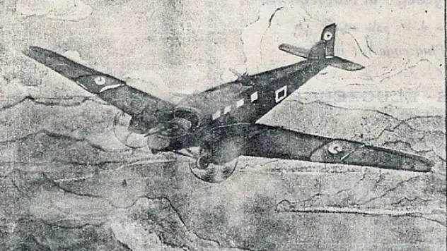 Tam 91 yıl önce bugün Kayseri'den Ankara'ya 50 dakikada uçtu!