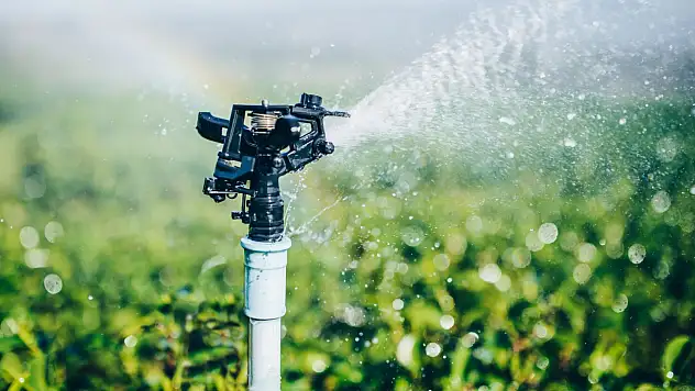 Tarımda su verimliliği için 4 madde açıklandı!