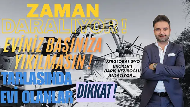 Tarlaya ev yapan yandı! Devlet düğmeye bastı, yıkım listeleri hazırlanıyor